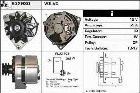 EDR 932930 - Alternator furqanavto.az