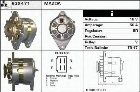 EDR 932471 - Alternator furqanavto.az