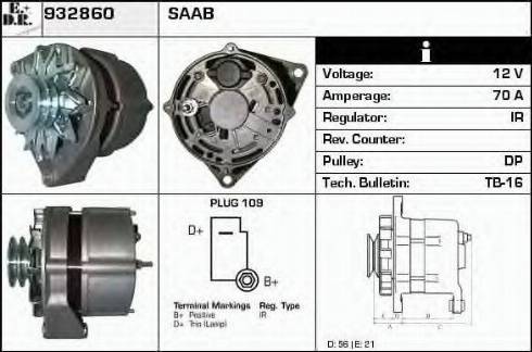 EDR 932860 - Alternator furqanavto.az