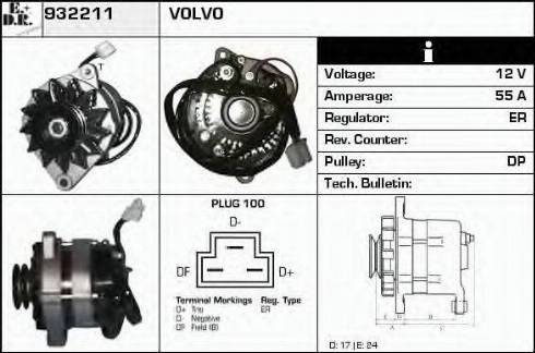 EDR 932211 - Alternator furqanavto.az