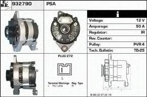 EDR 932790 - Alternator furqanavto.az