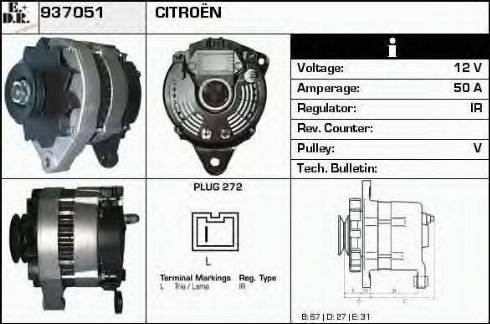 EDR 937051 - Alternator furqanavto.az