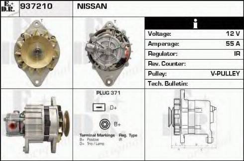 EDR 937210 - Alternator furqanavto.az