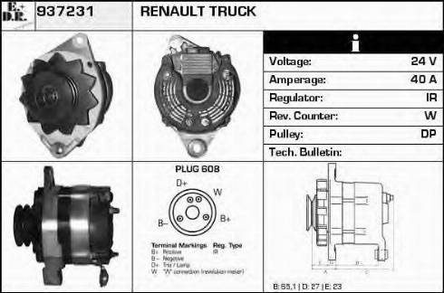 EDR 937231 - Alternator furqanavto.az