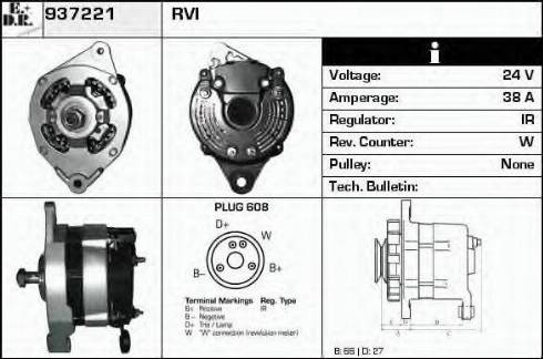 EDR 937221 - Alternator furqanavto.az