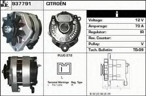 EDR 937791 - Alternator furqanavto.az