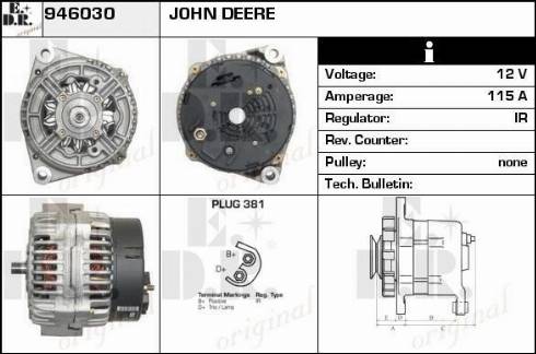 EDR 19093604 - Alternator furqanavto.az