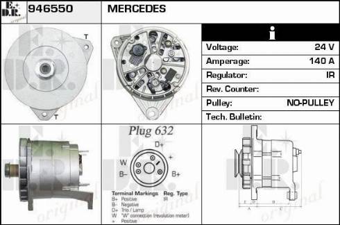 EDR 19092706 - Alternator furqanavto.az