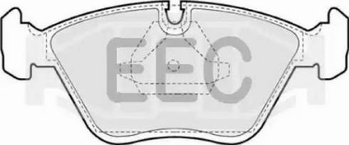 EEC BRP0596 - Əyləc altlığı dəsti, əyləc diski furqanavto.az