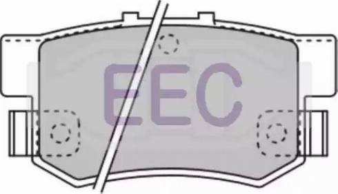 EEC BRP0680 - Əyləc altlığı dəsti, əyləc diski furqanavto.az