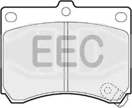 EEC BRP0687 - Əyləc altlığı dəsti, əyləc diski furqanavto.az