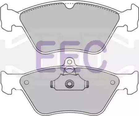 EEC BRP0847 - Əyləc altlığı dəsti, əyləc diski furqanavto.az