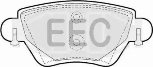 EEC BRP1175 - Əyləc altlığı dəsti, əyləc diski furqanavto.az
