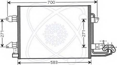 EACLIMA 30B0056 - Kondenser, kondisioner furqanavto.az