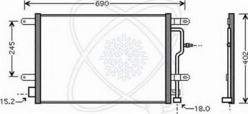 EACLIMA 30B0051 - Kondenser, kondisioner furqanavto.az