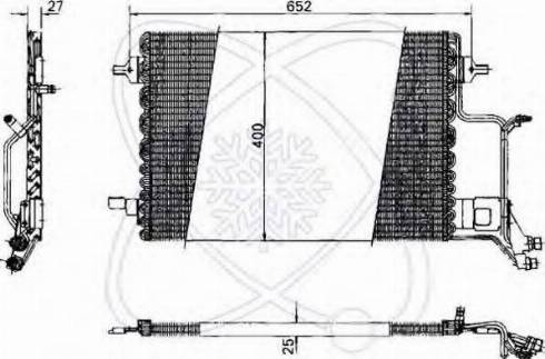 EACLIMA 30B0032 - Kondenser, kondisioner furqanavto.az