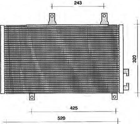 EACLIMA 30F0052 - Kondenser, kondisioner furqanavto.az