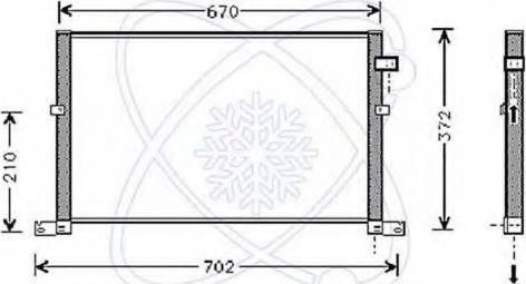 EACLIMA 30G0029 - Kondenser, kondisioner furqanavto.az