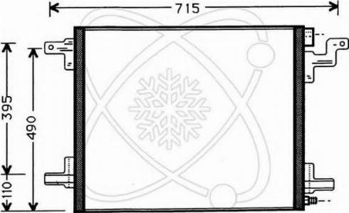 EACLIMA 30M0091 - Kondenser, kondisioner furqanavto.az