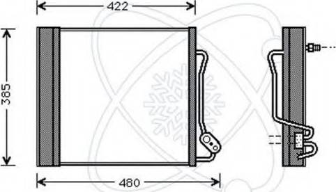 EACLIMA 30M0097 - Kondenser, kondisioner furqanavto.az