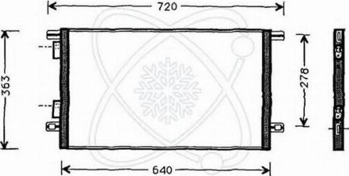 EACLIMA 30R0006 - Kondenser, kondisioner furqanavto.az