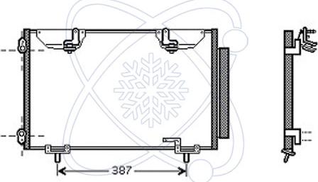 EACLIMA 30T0040 - Kondenser, kondisioner furqanavto.az