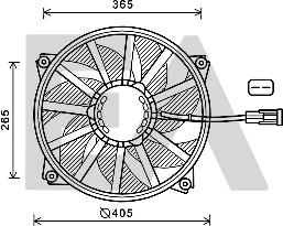 EACLIMA 33V10033 - Fen, radiator furqanavto.az