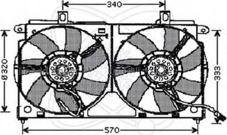 EACLIMA 32VC008 - Fen, radiator furqanavto.az