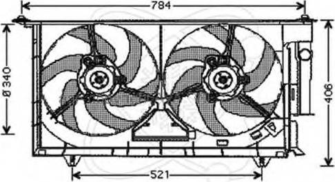 EACLIMA 32VC011 - Fen, radiator furqanavto.az