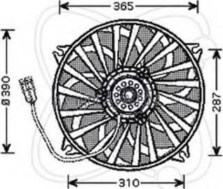 EACLIMA 32VC023 - Fen, radiator furqanavto.az