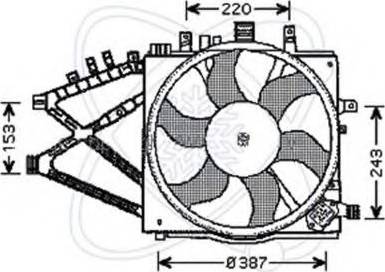 EACLIMA 32VO014 - Fen, radiator furqanavto.az