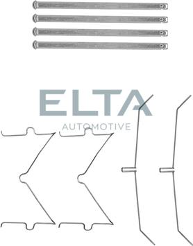 Elta Automotive EA8551 - Disk əyləc pedləri üçün aksesuar dəsti furqanavto.az