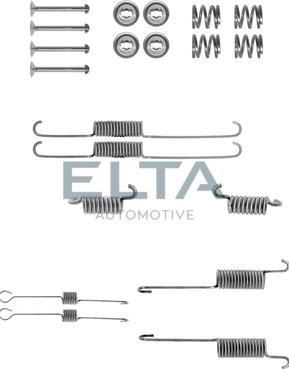 Elta Automotive EA8064 - Aksesuar dəsti, əyləc başlıqları furqanavto.az