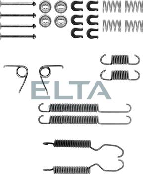 Elta Automotive EA8078 - Aksesuar dəsti, əyləc başlıqları furqanavto.az