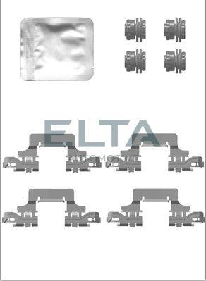 Elta Automotive EA8844 - Disk əyləc pedləri üçün aksesuar dəsti furqanavto.az