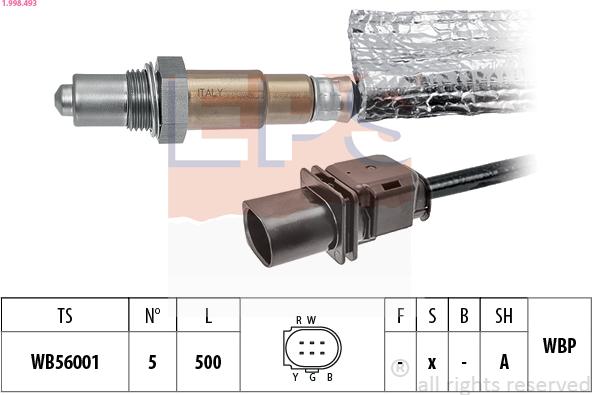 EPS 1.998.493 - Lambda Sensoru furqanavto.az