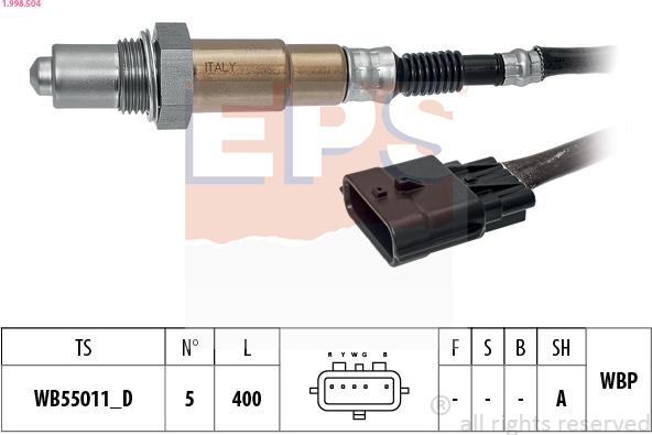 EPS 1.998.504 - Lambda Sensoru furqanavto.az