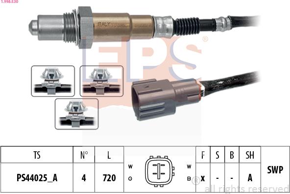 EPS 1.998.530 - Lambda Sensoru furqanavto.az
