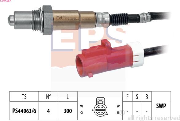 EPS 1.997.687 - Lambda Sensoru furqanavto.az