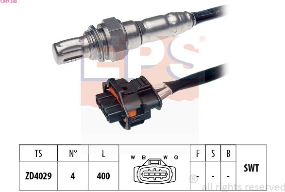 EPS 1.997.343 - Lambda Sensoru furqanavto.az