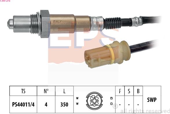 EPS 1.997.274 - Lambda Sensoru furqanavto.az