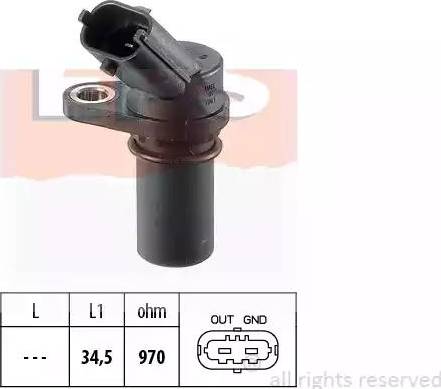 EPS 1.953.439 - RPM Sensor, avtomatik transmissiya furqanavto.az