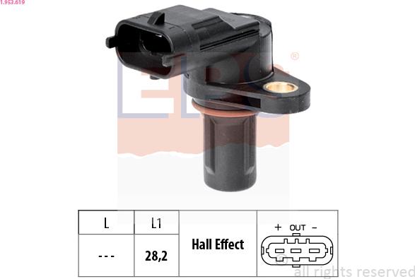 EPS 1.953.619 - Sensor, RPM furqanavto.az