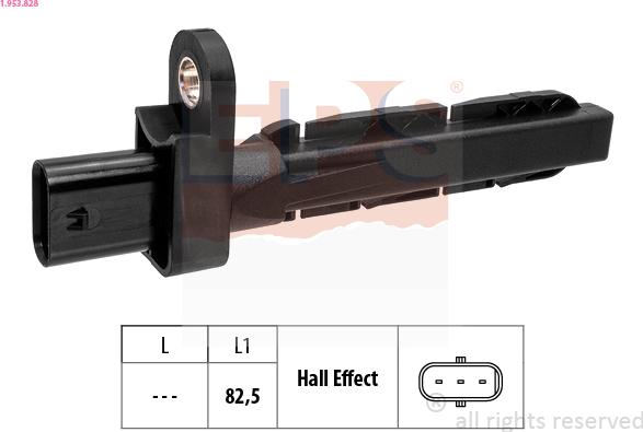 EPS 1.953.828 - Sensor, krank mili nəbzi furqanavto.az