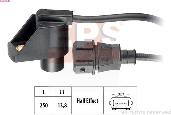 EPS 1.953.245 - Sensor, eksantrik mili mövqeyi furqanavto.az