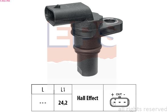 EPS 1.953.793 - Sensor, eksantrik mili mövqeyi furqanavto.az