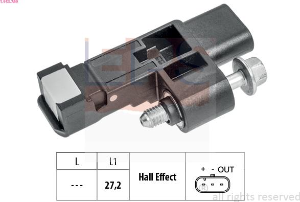 EPS 1.953.789 - Sensor, krank mili nəbzi furqanavto.az