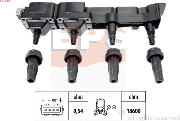 EPS 1.970.407 - Alovlanma bobini furqanavto.az