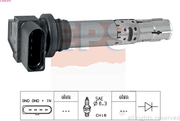 EPS 1.970.474 - Alovlanma bobini furqanavto.az