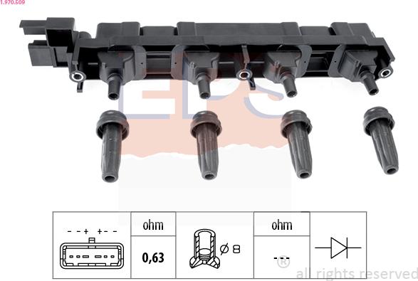 EPS 1.970.509 - Alovlanma bobini furqanavto.az